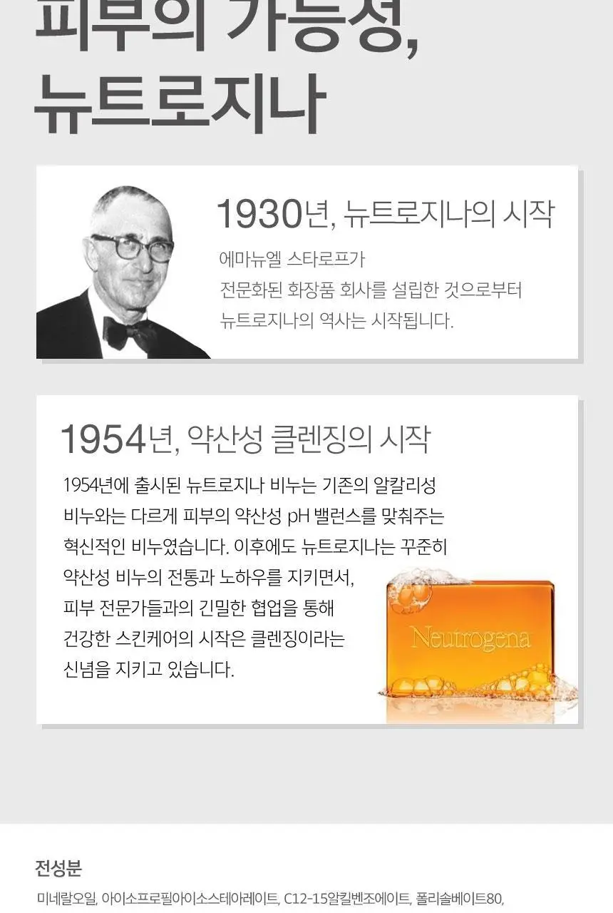 [롤링피지/블랙헤드간증템] 뉴트로지나 딥클린 클렌징 오일 200ml 기획 (+아크네폼40g) 상세페이지 14